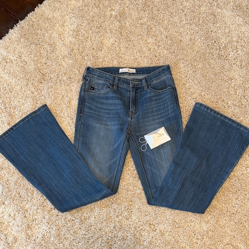 KanCan Blue Flare Women's Jeans
